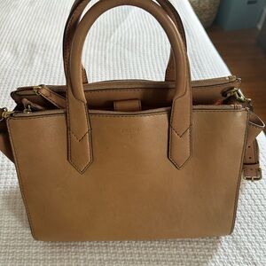 Fossil Tan Leather Women's Bag